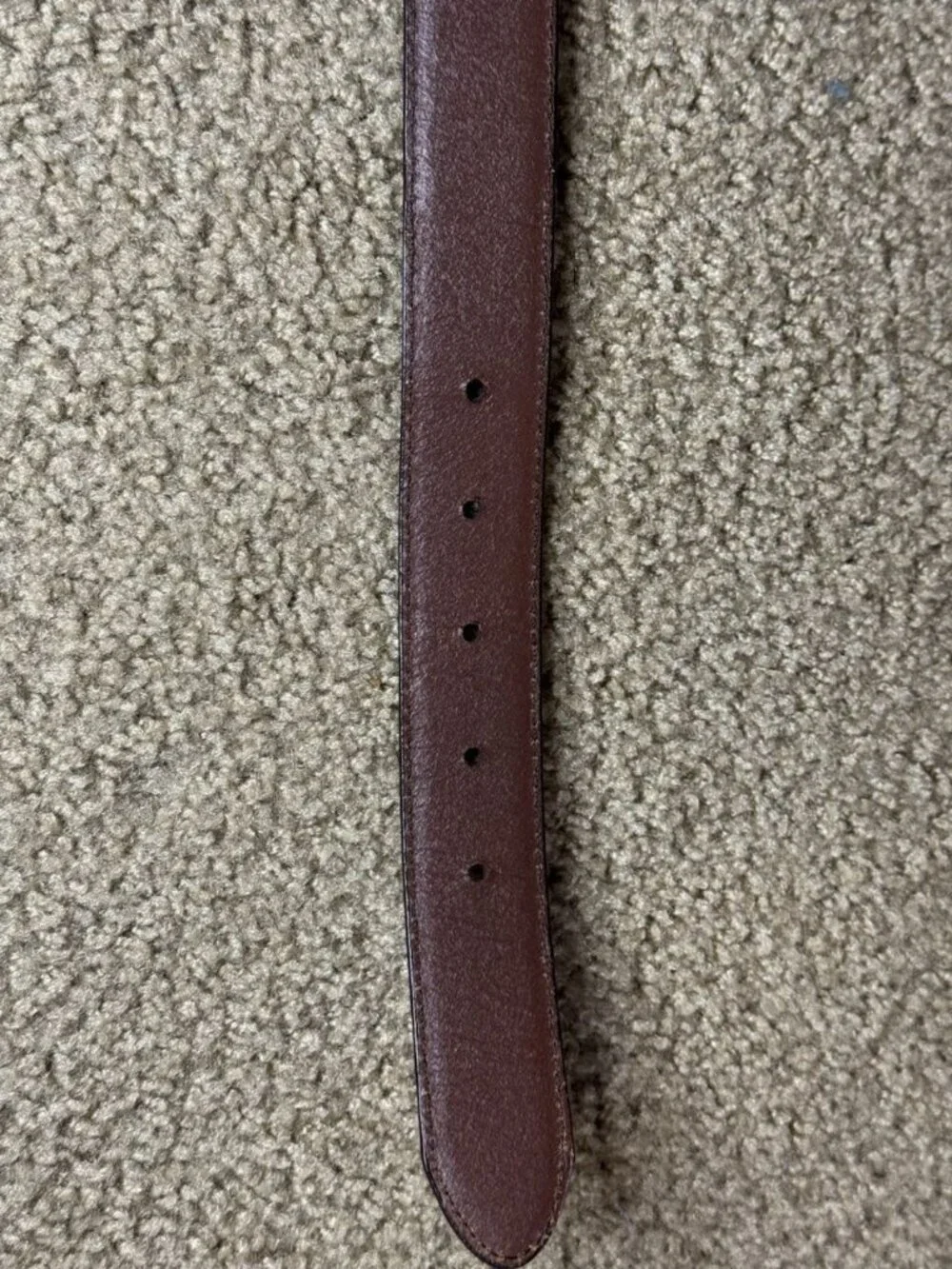 JOHN DEERE Youth Size 28 Belt With 3 Inlaid Tractors In Crazyhorse Tan Color